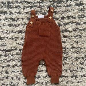 Mebie Baby knit overalls
